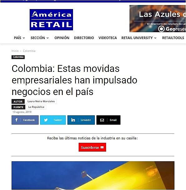 Colombia: Estas movidas empresariales han impulsado negocios en el pas